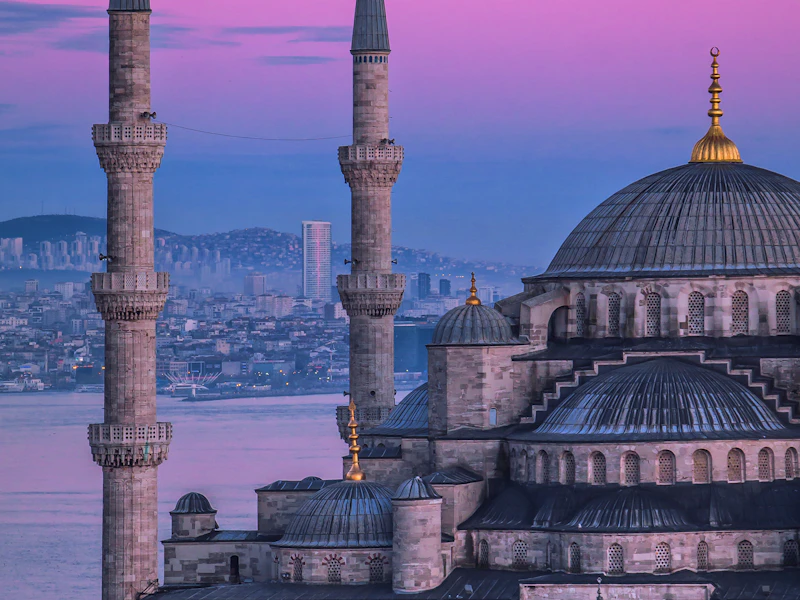 Die Blaue Moschee in Istanbul