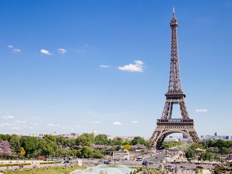 Der Eiffelturm in Paris